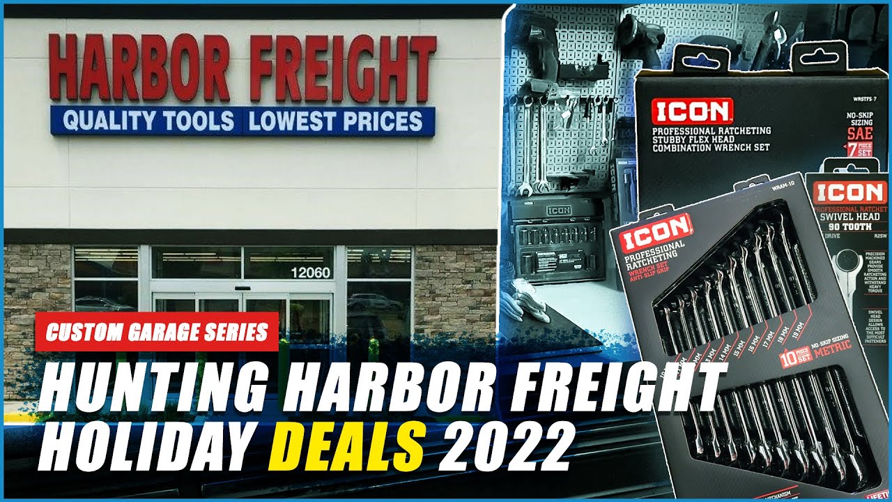 Hunting Harbor Freight Holiday Deals 2022! Random Review